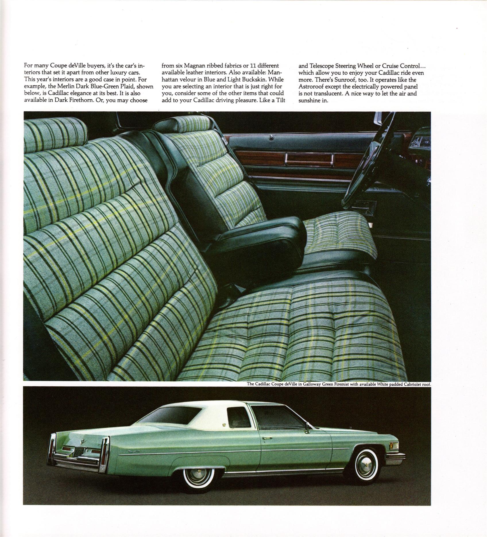 1976 Cadillac Brochure Page 23